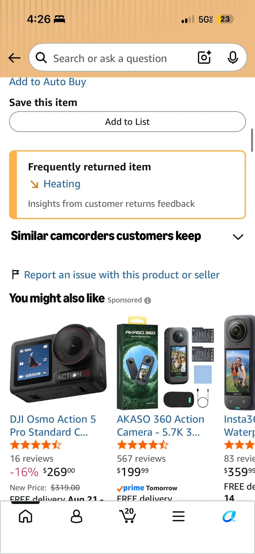 Product Detail Page using aspect tags