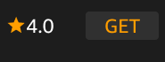 Audit 14, Appstore · before. Single star + value; count absent.
